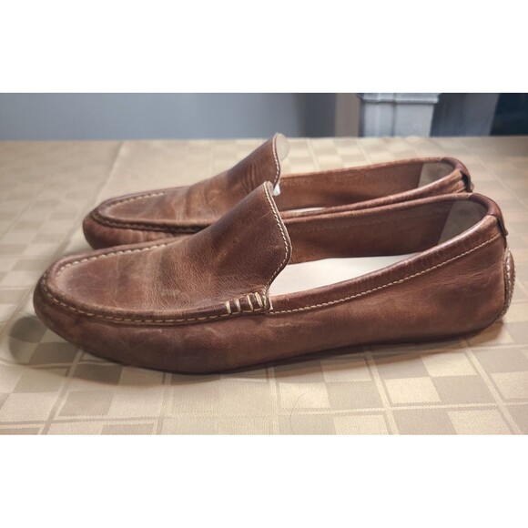 Cole Haan C11401 Brown Leather Driving Shoe Mocassins Men’s Size 11.5M - Picture 4 of 10
